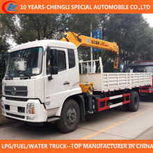 China 4X2 LKW montiert Kran 5ton 6ton LKW mit Kran